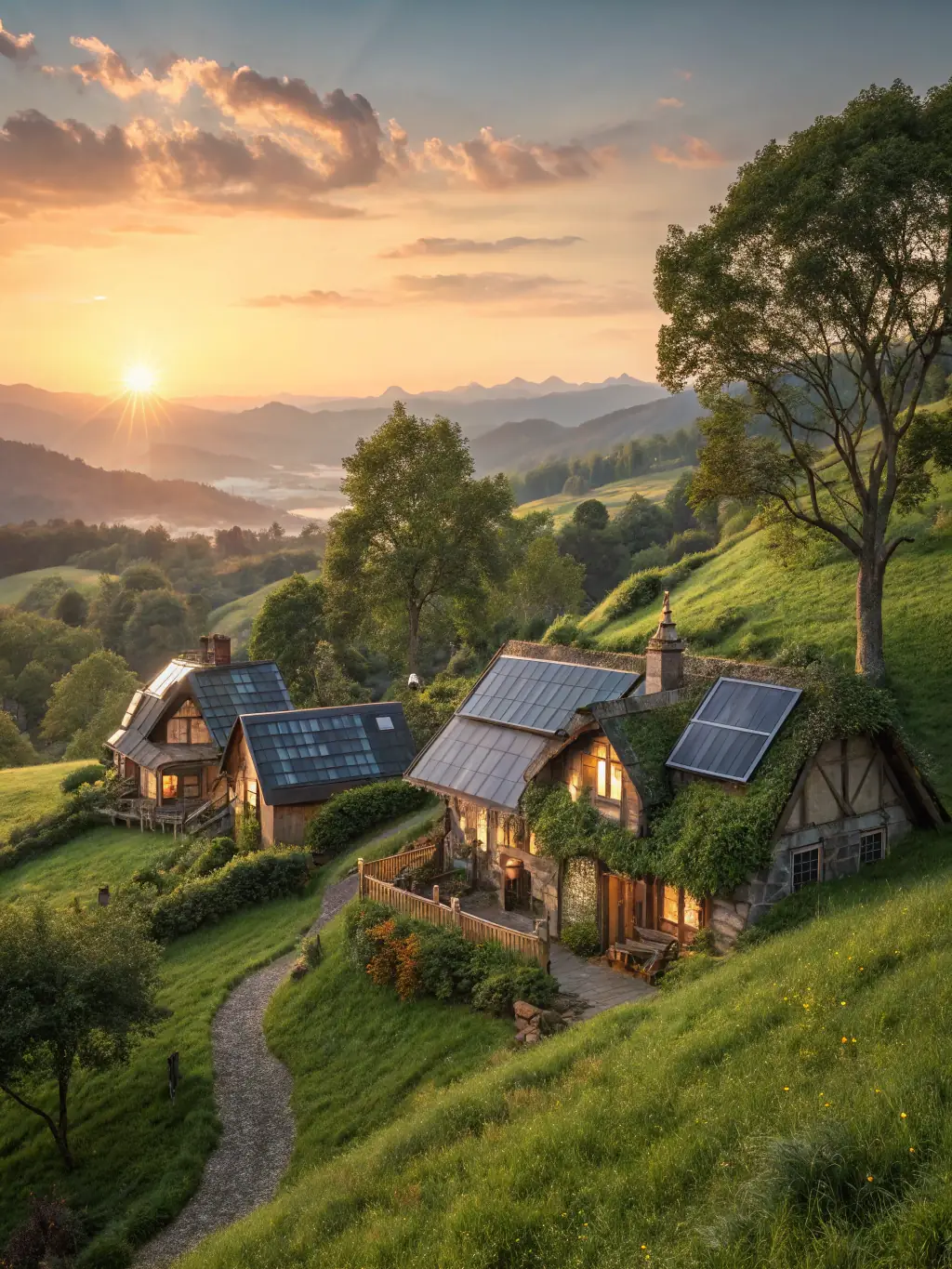 An image of sustainable housing solutions showcased at the Salon, highlighting eco-friendly materials and innovative designs.